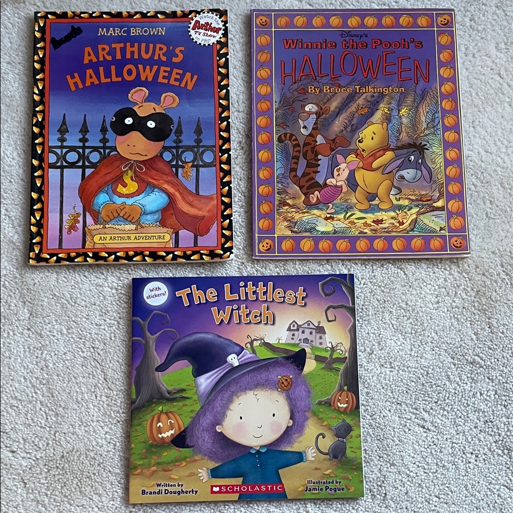 Children's Halloween Book Set